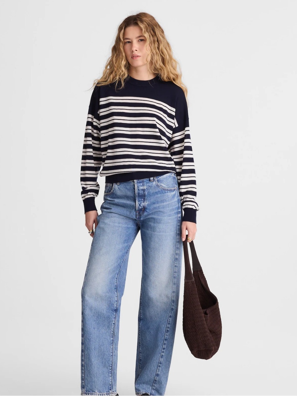 NWT Madewell Drop-Shoulder Sweater in Merino Wool